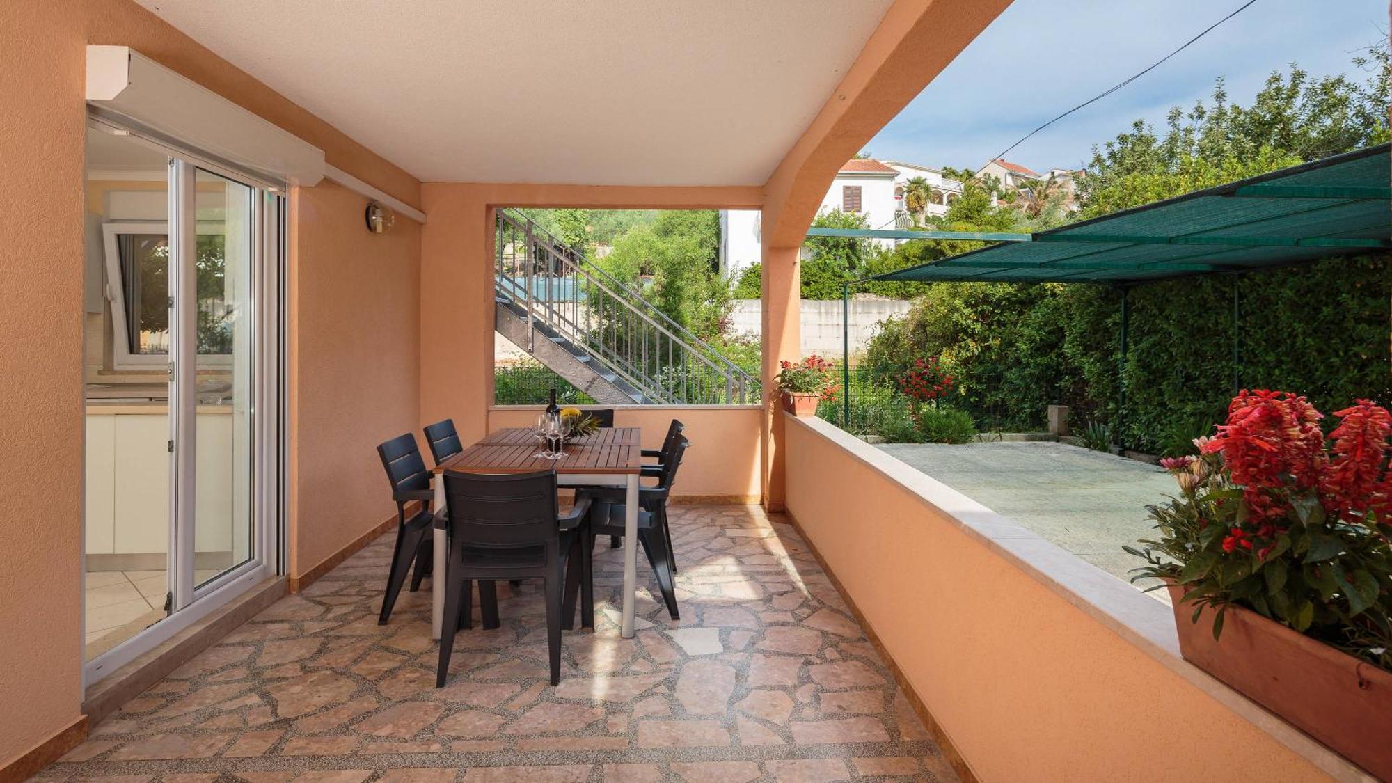 Apartment Krzelj Trogir Eksteriør billede